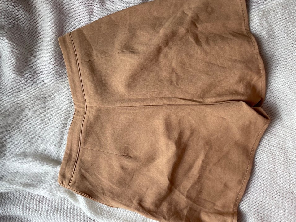 Bej Pileli Midi Kadın Etek - Görsel 3