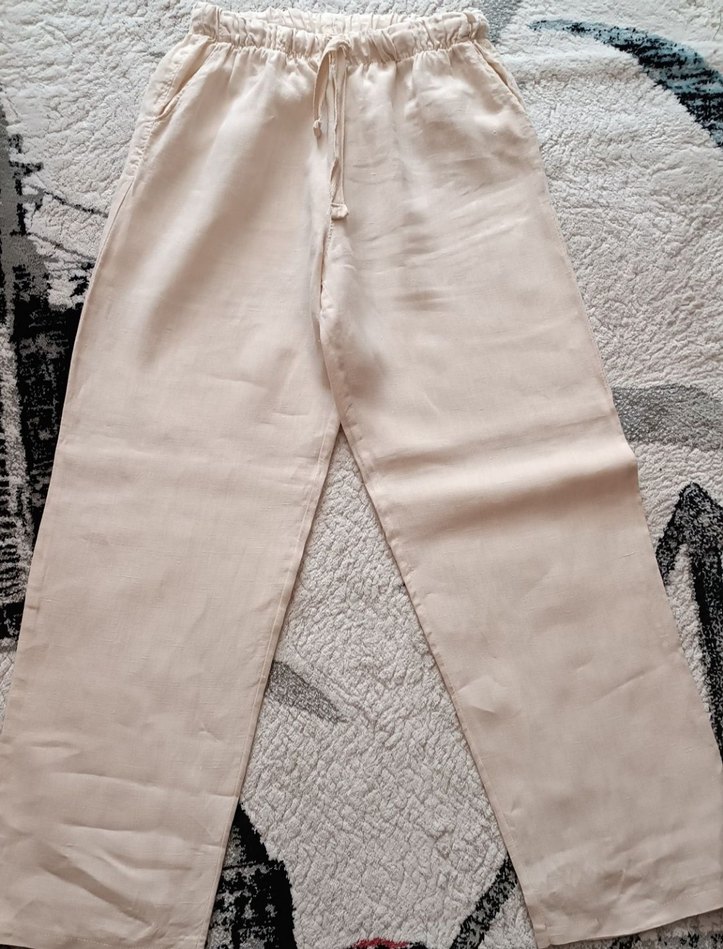 Keten Pantolon - Görsel 3