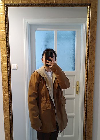 Kadın Camel Mevsimlik Mont - Görsel 2