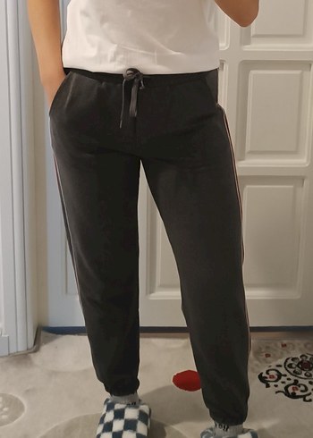 Gri Kadın Eşofman Altı - Görsel 2