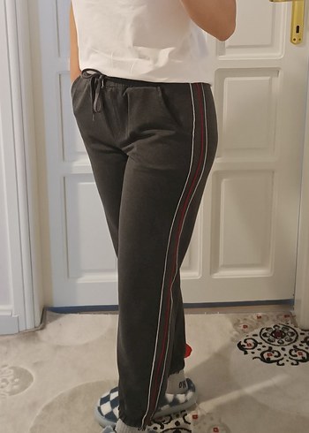 Gri Kadın Eşofman Altı - Görsel 3