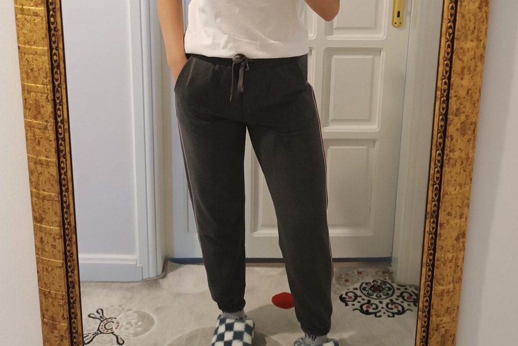 Gri Kadın Eşofman Altı - Görsel 2