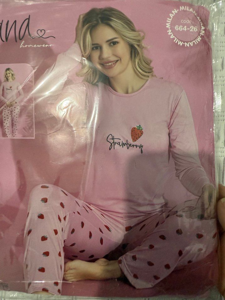 Kadın Pembe Baskılı Kısa Kollu Tişört - Görsel 2