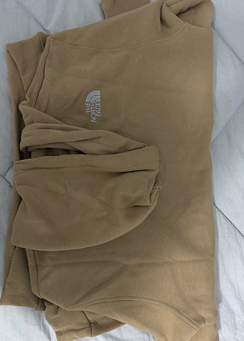 Erkek kadın unisex Kahverengi Kapüşonlu Sweatshirt - Görsel 3