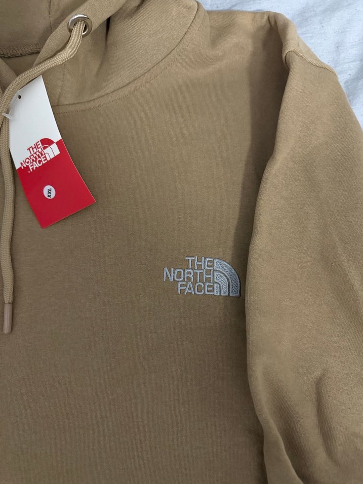 Erkek kadın unisex Kahverengi Kapüşonlu Sweatshirt - Görsel 2