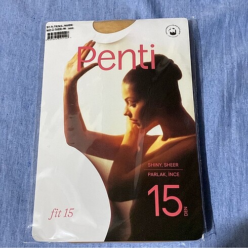 Penti Ten Rengi Külotlu Çorap