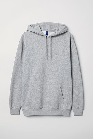 H&M gri sweatshirt