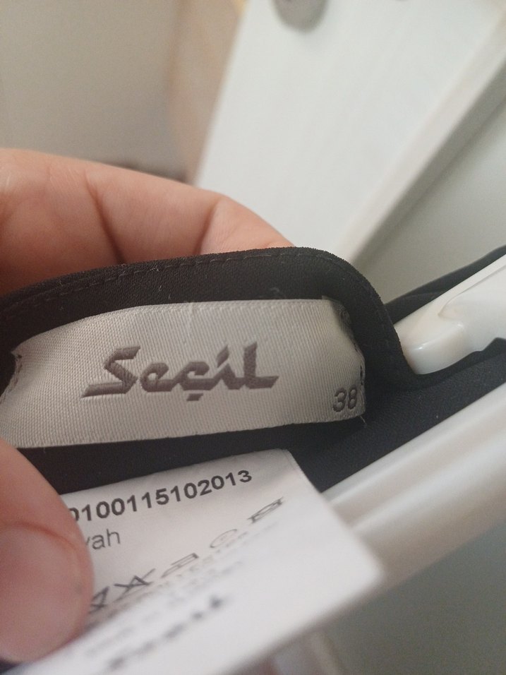 Siyah Midi Kalem Etek - Görsel 5