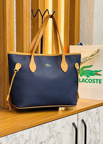 Lacoste Mavi Deri Kadın Çanta