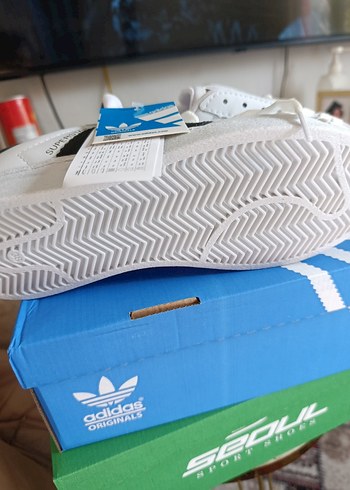 Adidas Beyaz Siyah Sneaker - Görsel 5