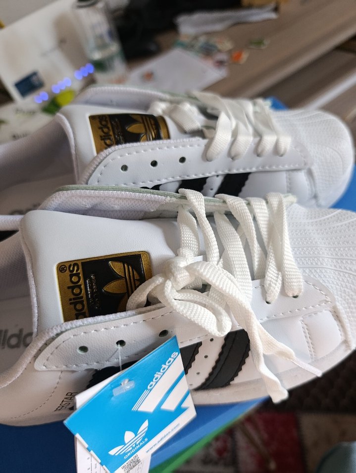 Adidas Beyaz Siyah Sneaker - Görsel 2