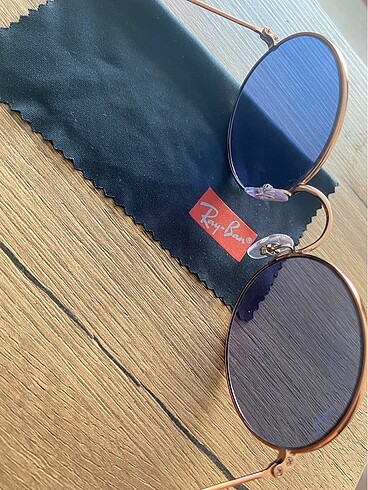 Beden mor Renk Ray ban tam yuvarlak güneş gözlüğü