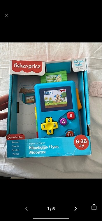 Fisher price köpekçiğin oyun macerası