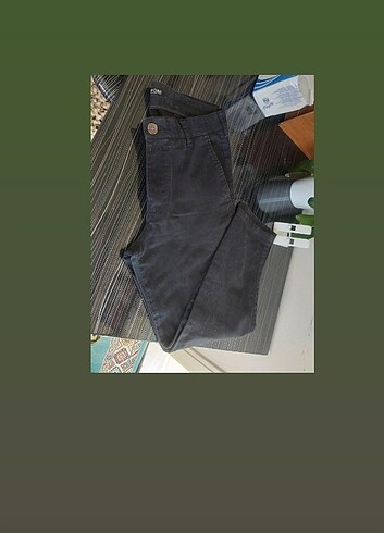 32 Beden siyah Renk Erkek keten pantolon