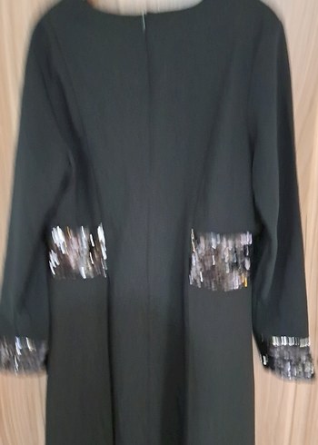 elbise kollu pul payetli - Görsel 5