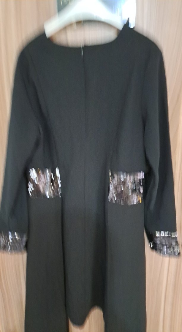 elbise kollu pul payetli - Görsel 5