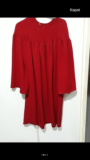 kırmızı tunik 