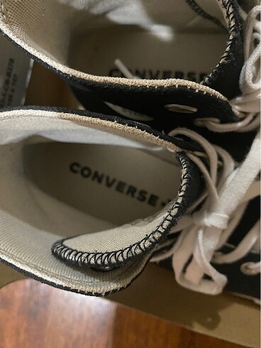 37 Beden siyah Renk Converse lift ayakkabı