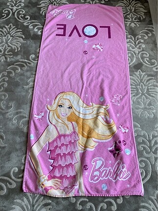 Barbie li plaj havlusu