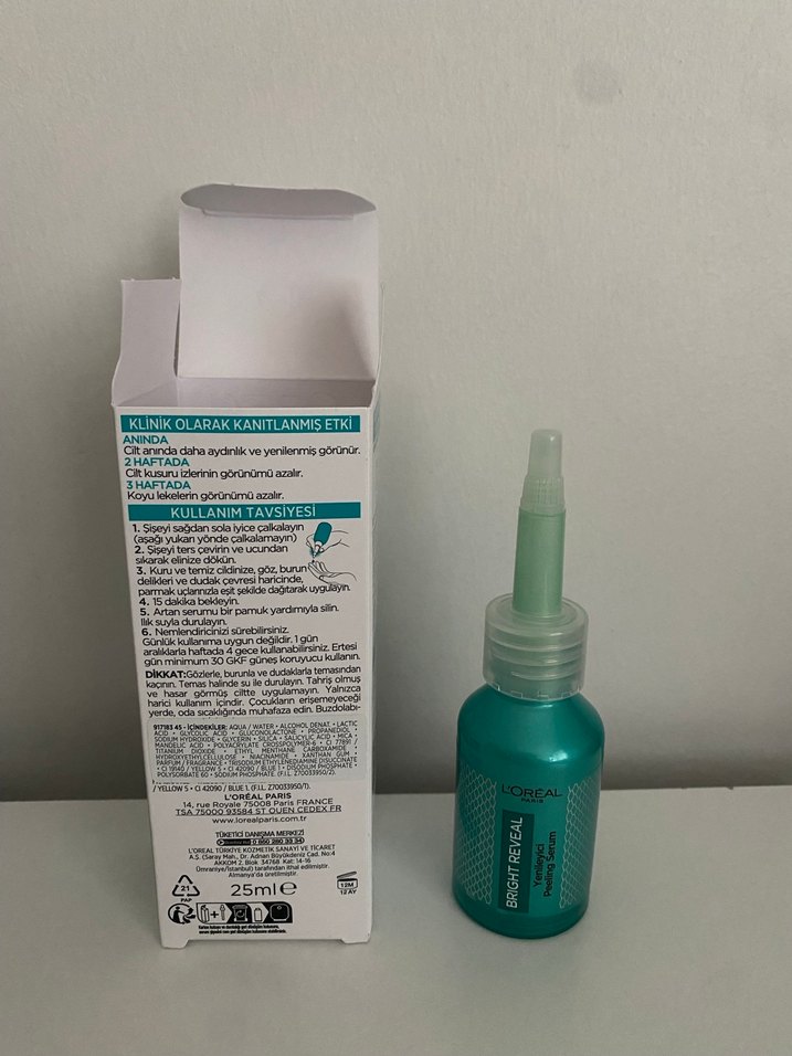 L'Oréal Bright Reveal Yenileyici Peeling Serumu+Lash Sensational - Görsel 2