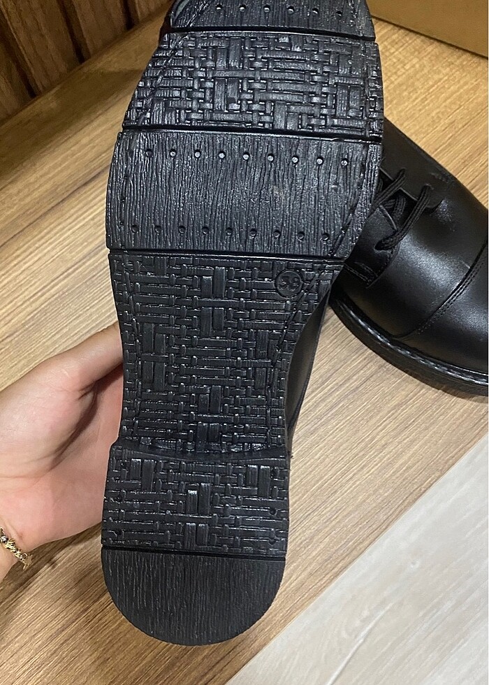 Siyah Kadın Loafer - Görsel 4