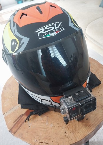 Kask Kamera İntercom Telefon Tutucu - Görsel 2