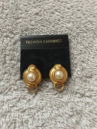 Klipsli Vintage Küpe