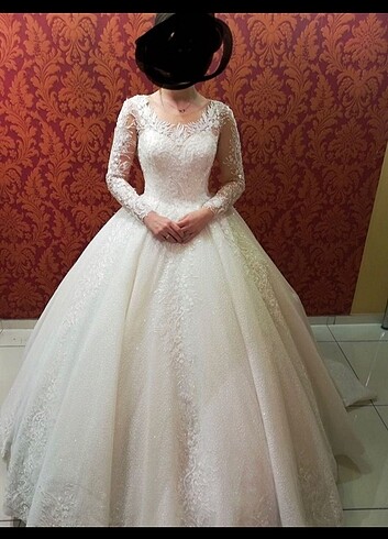 Gelinlik prenses model