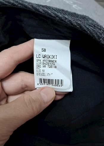 Gri Erkek Sokak Stili Şapka - Görsel 2