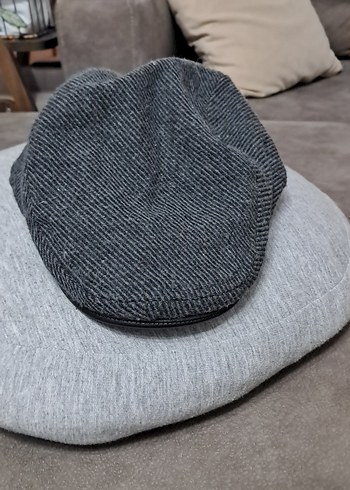 Gri Erkek Sokak Stili Şapka - Görsel 3