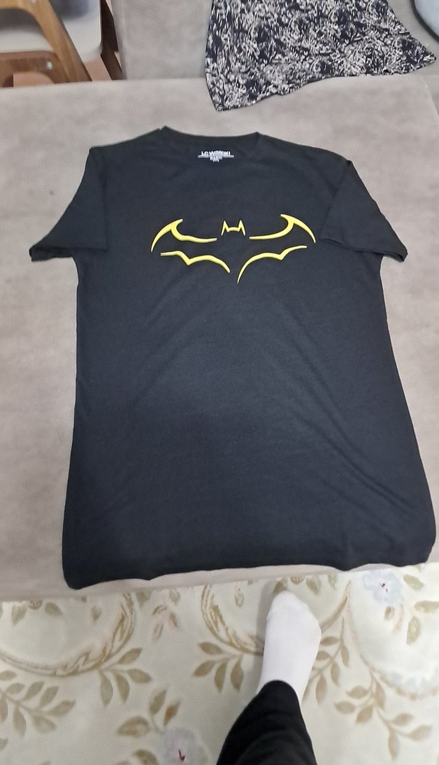 Siyah Kısa Kollu Erkek Tişört - Görsel 2