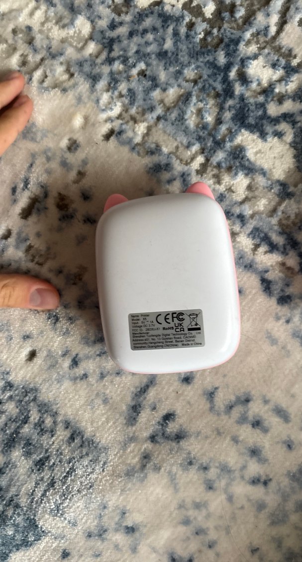 Mini Yazıcı (Printer) ve Kağıt Rulosu - Görsel 2