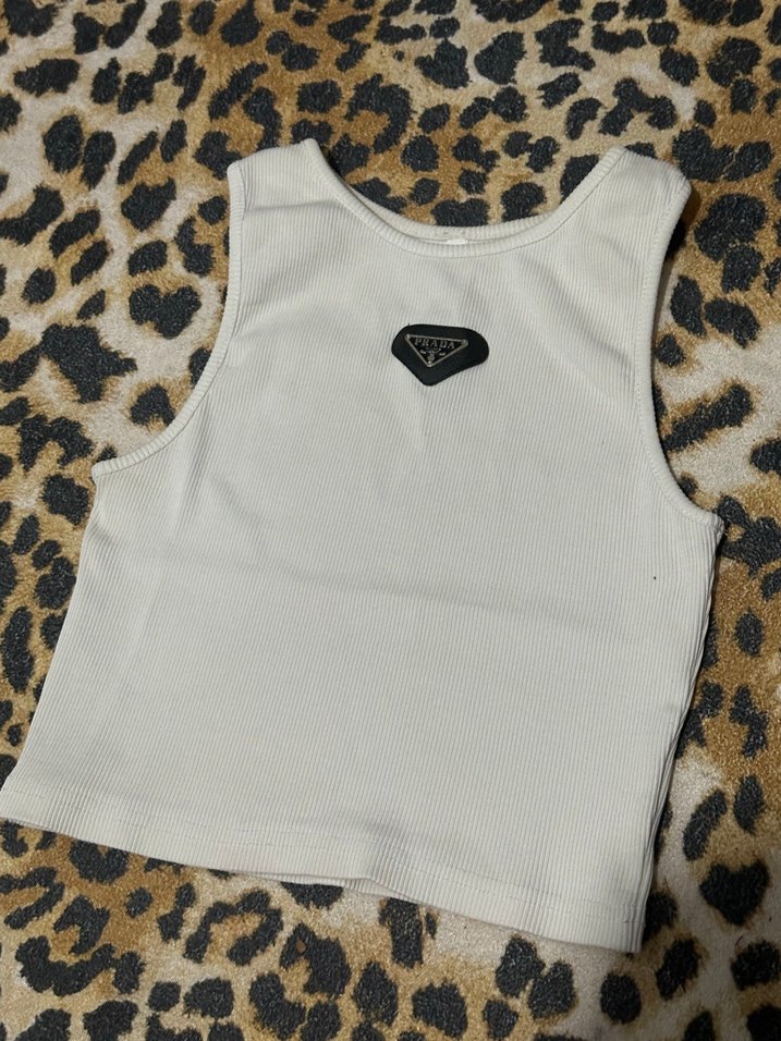 Beyaz  Kolsuz Street Wear Atlet - Görsel 2