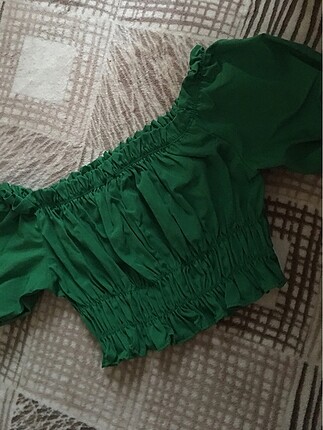 Zara Kayık yaka madonna crop