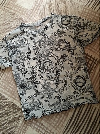 Bershka Tül crop