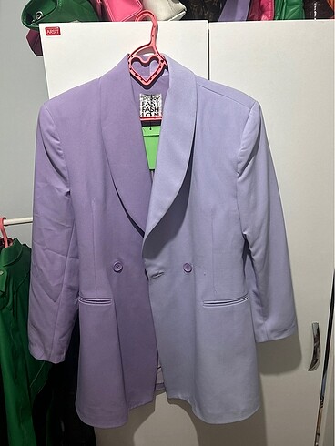 Zara Etiketli çift renk blazer