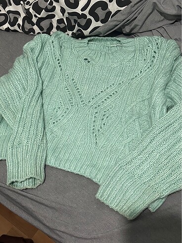 Su yeşili kazak - Görsel 2