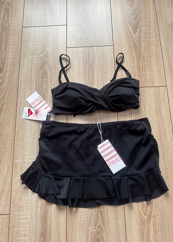 Penti etekli bikini takım