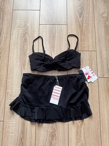 l Beden Etekli bikini takım