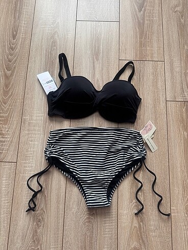 Yüksek bel bikini takım