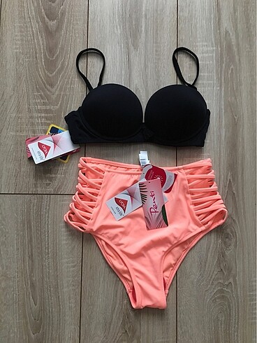 Yüksek bel bikini takım