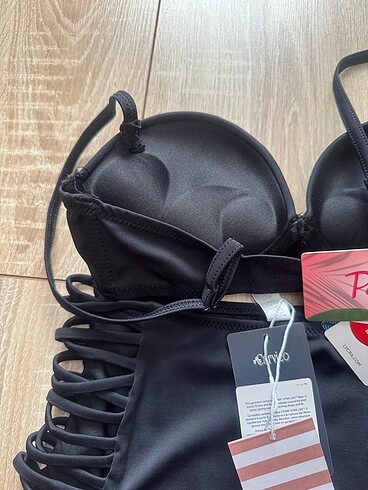 s Beden siyah Renk Yüksek bel bikini takım