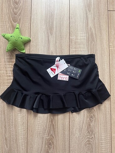 Etekli bikini alt