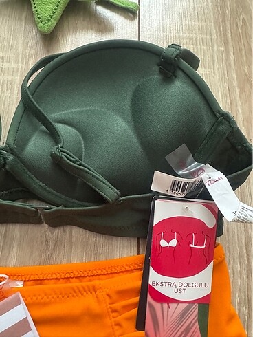 m Beden Yüksek bel bikini takım