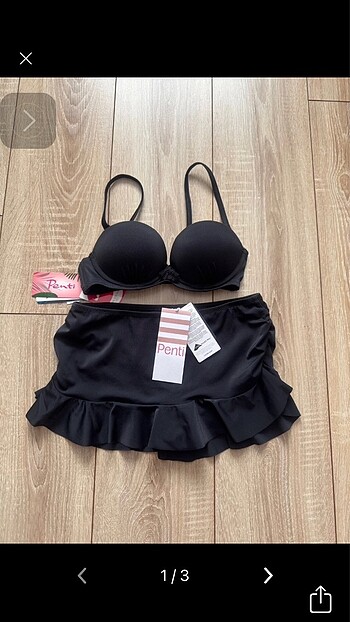 Etekli bikini takım
