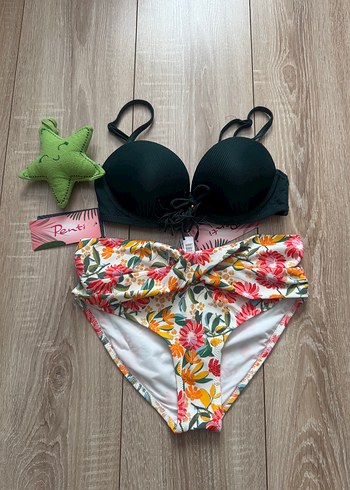 Çiçek Desenli Penti Bikini Altı