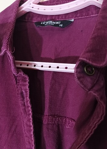 LC Waikiki Kadife tunik gömlek 