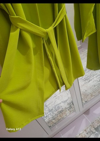 Uzun Yeşil Kadın ikili takım - Görsel 5