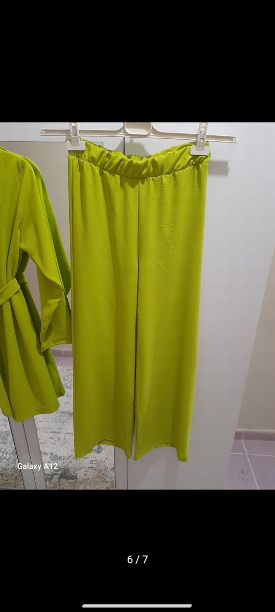 Uzun Yeşil Kadın ikili takım - Görsel 3