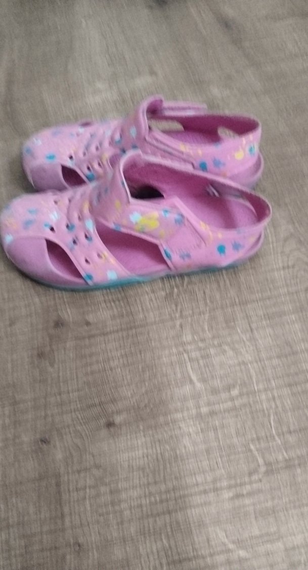 Kız Çocuk Pembe Bağcıksız Sandalet - Görsel 2